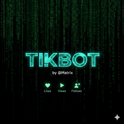 Tikbot ( لايكات ، متابعين ، حفط ، شير ) | Tikbot ( likes ، followers، save ، share )